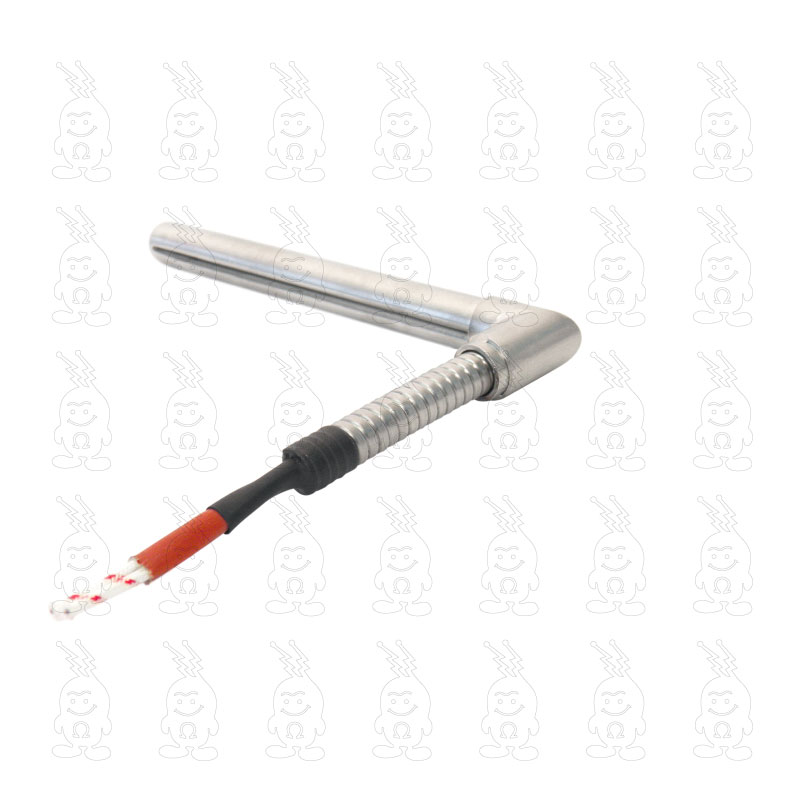 RESISTÊNCIA ELÉTRICA CARTUCHO FENDILHADO COM SAÍDA 90º PARA MOLDES E MATRIZES (CF-S90)