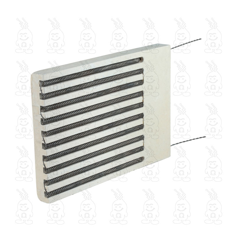 RESISTÊNCIA ELÉTRICA PLACA INFRAVERMELHA DE FIBRA CERÂMICA FIBERHOT™ PARA TERMOFORMAGEM E ESTUFAS (PR)