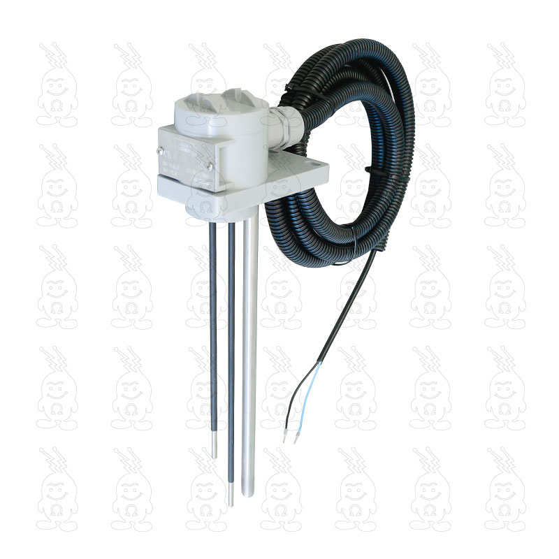 SENSOR ELÉTRICO DE NÍVEL E TEMPERATURA ANTICHAMAS PARA TRATAMENTO DE SUPERFÍCIE E GALVANOPLASTIA (SN-R8)