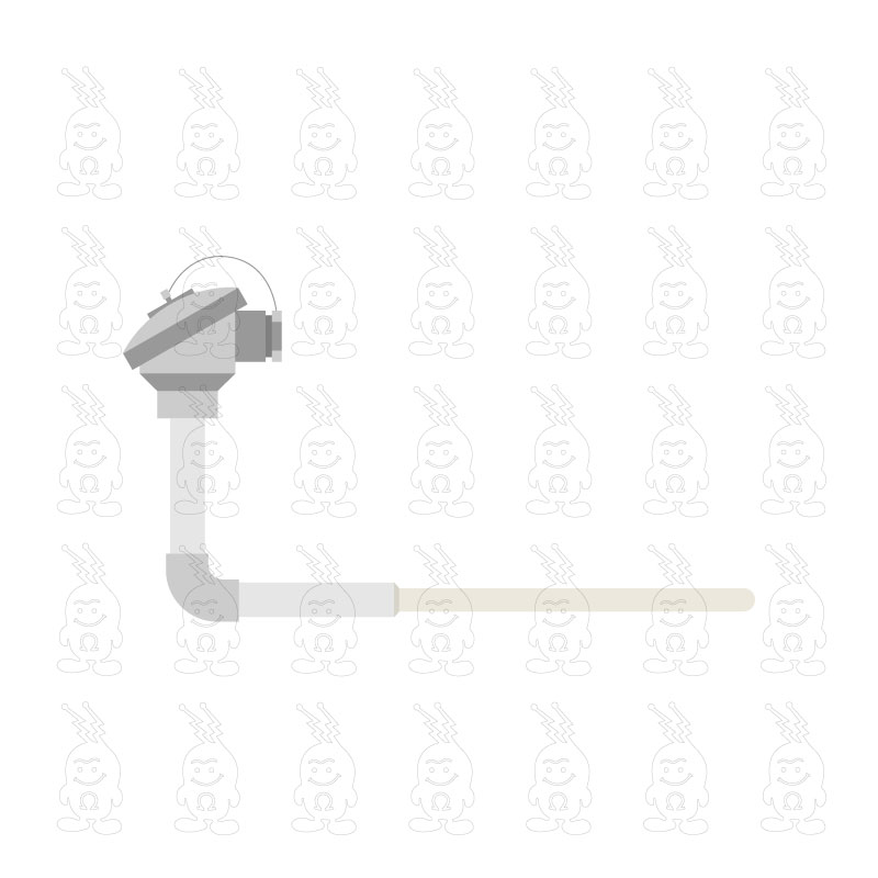 SENSOR TERMOPAR CONVENCIONAL COM PROTEÇÃO CERÂMICA PARA FORNOS DE ALTA TEMPERATURA (SC-C)