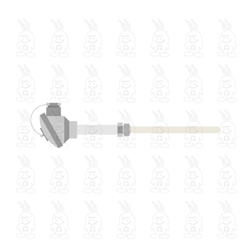 SENSOR TERMOPAR CONVENCIONAL COM PROTEÇÃO CERÂMICA PARA FORNOS DE ALTA TEMPERATURA (SC-C)