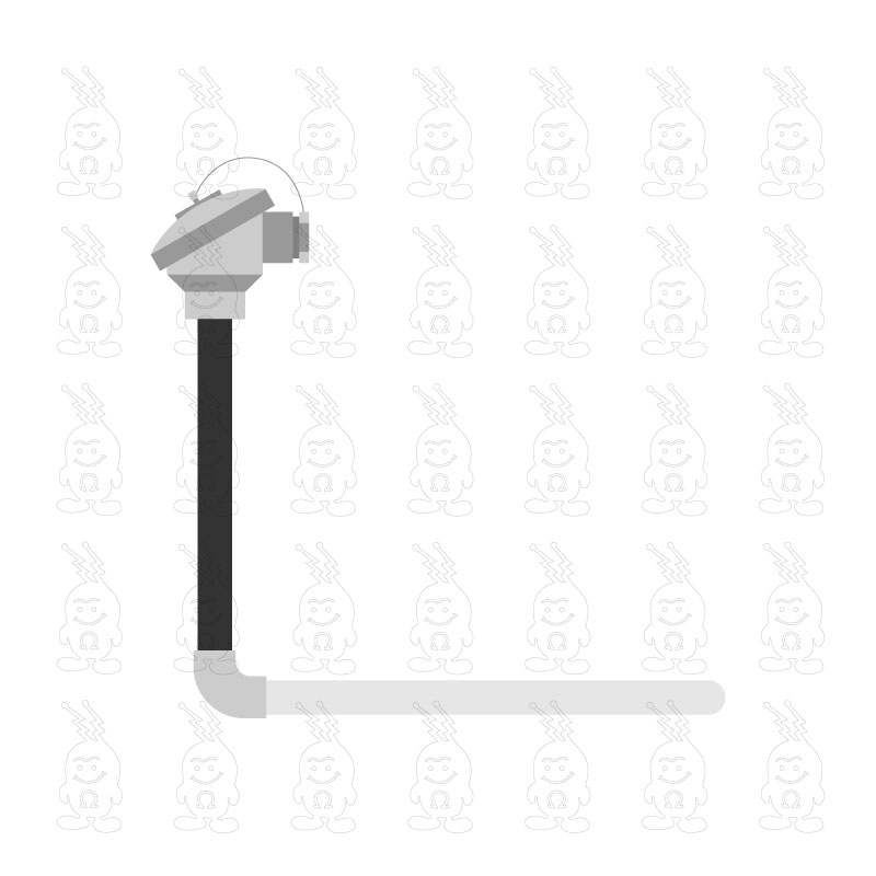 SENSOR TERMOPAR CONVENCIONAL COM PROTEÇÃO METÁLICA PARA TANQUES E TUBULAÇÕES (SC-M)