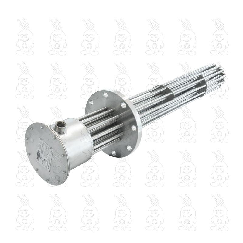 RESISTÊNCIA ELÉTRICA DE IMERSÃO FLANGE ANSI PARA TANQUES E VASOS DE PRESSÃO (IFA)