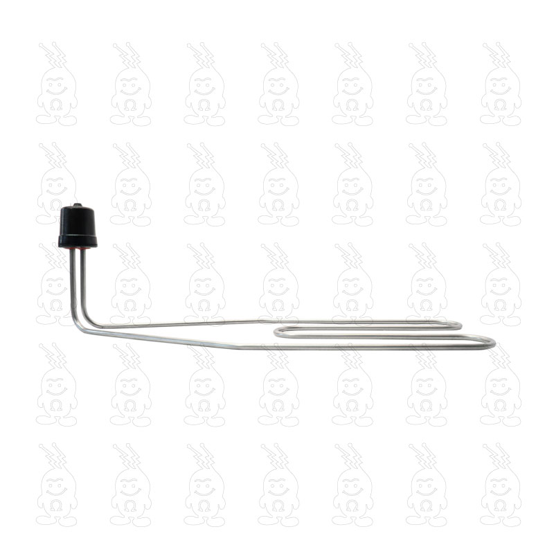 RESISTÊNCIA ELÉTRICA DE IMERSÃO SOBRE BORDA EM L PARA GALVANOPLASTIA (ISB-L)