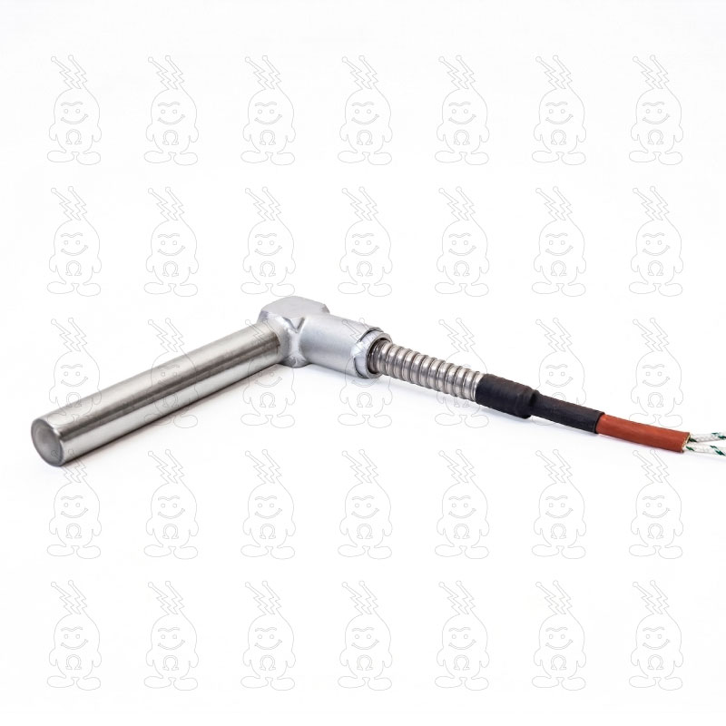 RESISTÊNCIA ELÉTRICA CARTUCHO COM BLOCO TERMINAL E SAÍDA 90º PARA MOLDES E MATRIZES (C-B90)