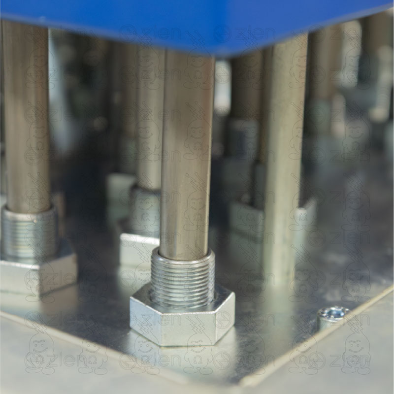 MÓDULO ELÉTRICO PARA AR QUENTE TUBULAR HELICOIDAL PARA DUTOS DE ALTA VAZÃO E SECADORES (MAQ-TH)