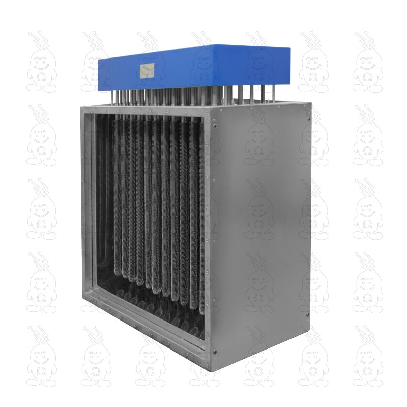 MÓDULO ELÉTRICO PARA AR QUENTE TUBULAR HELICOIDAL PARA DUTOS DE ALTA VAZÃO E SECADORES (MAQ-TH)