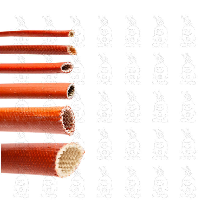 ESPAGUETE SILIGLASS VERMELHO PARA ISOLAÇÃO DE FIOS DE RESISTÊNCIAS (AES-V)
