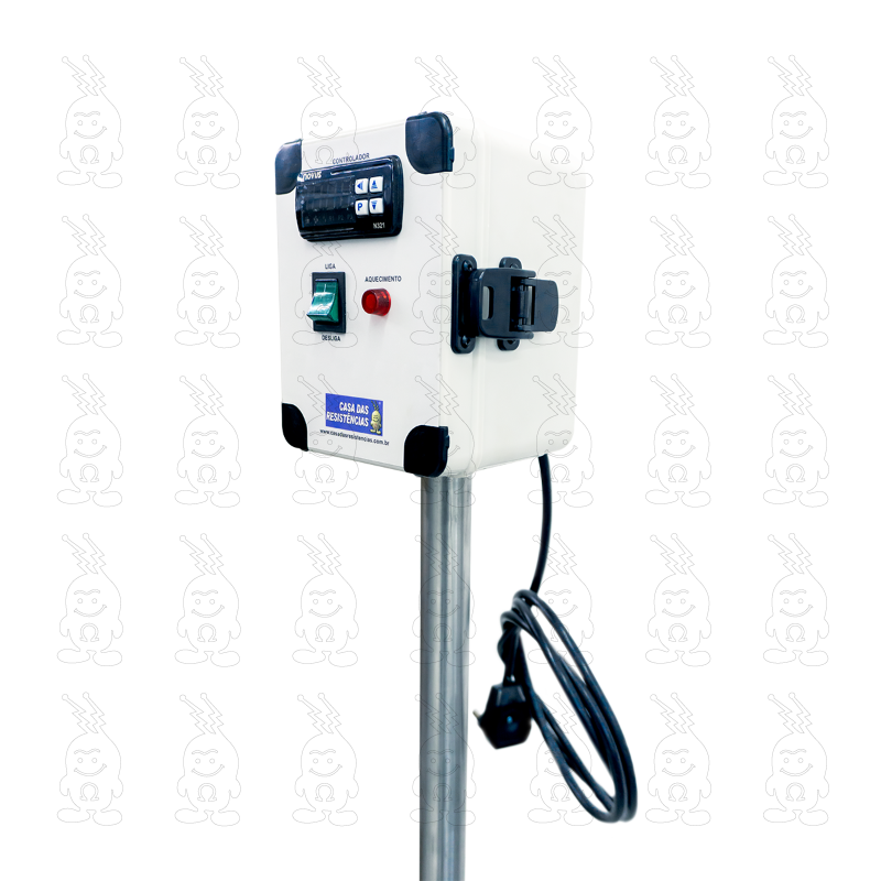 AQUECEDOR DE IMERSÃO PARA DESCRISTALIZAÇÃO DE MEL HOTMEL Ø280 X 900mm 650W 230V