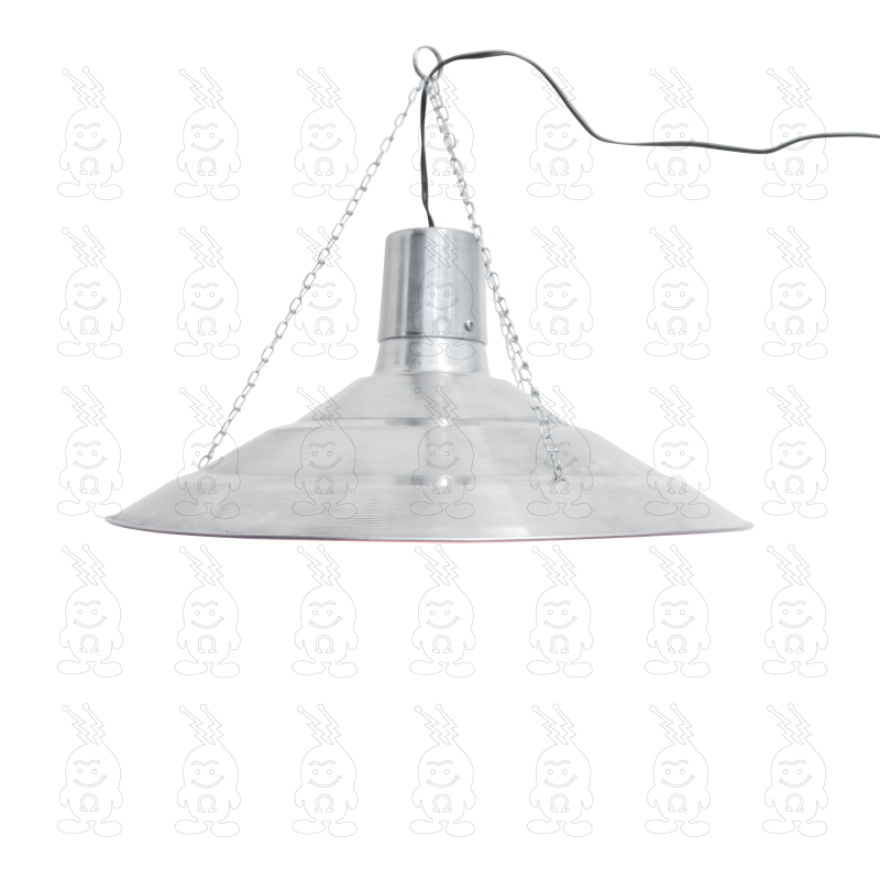 AQUECEDOR CAMPÂNULA REFLETORA PARA CRIAÇÃO DE SUÍNOS Ø450 X 150mm 175W 230V LÂMPADA BRANCA